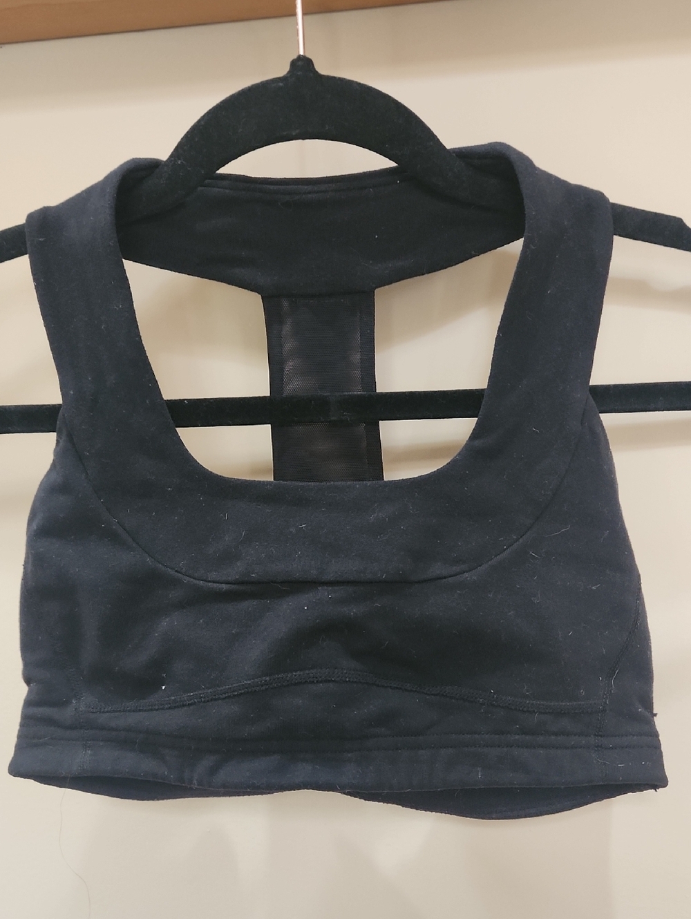 Lululemon Black Racerback Sports Bra